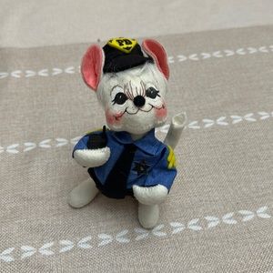 Annalee mouse as a policeman